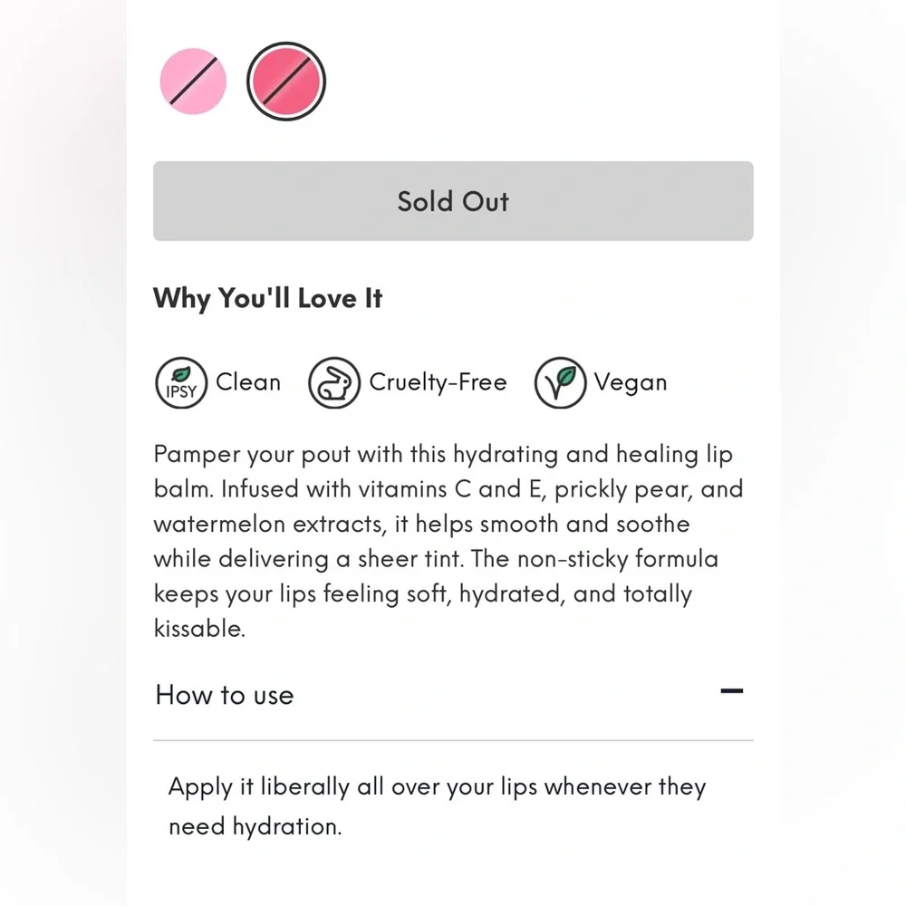 Context Skin Lip Balm in Midnight Kiss - Picture 3 of 4